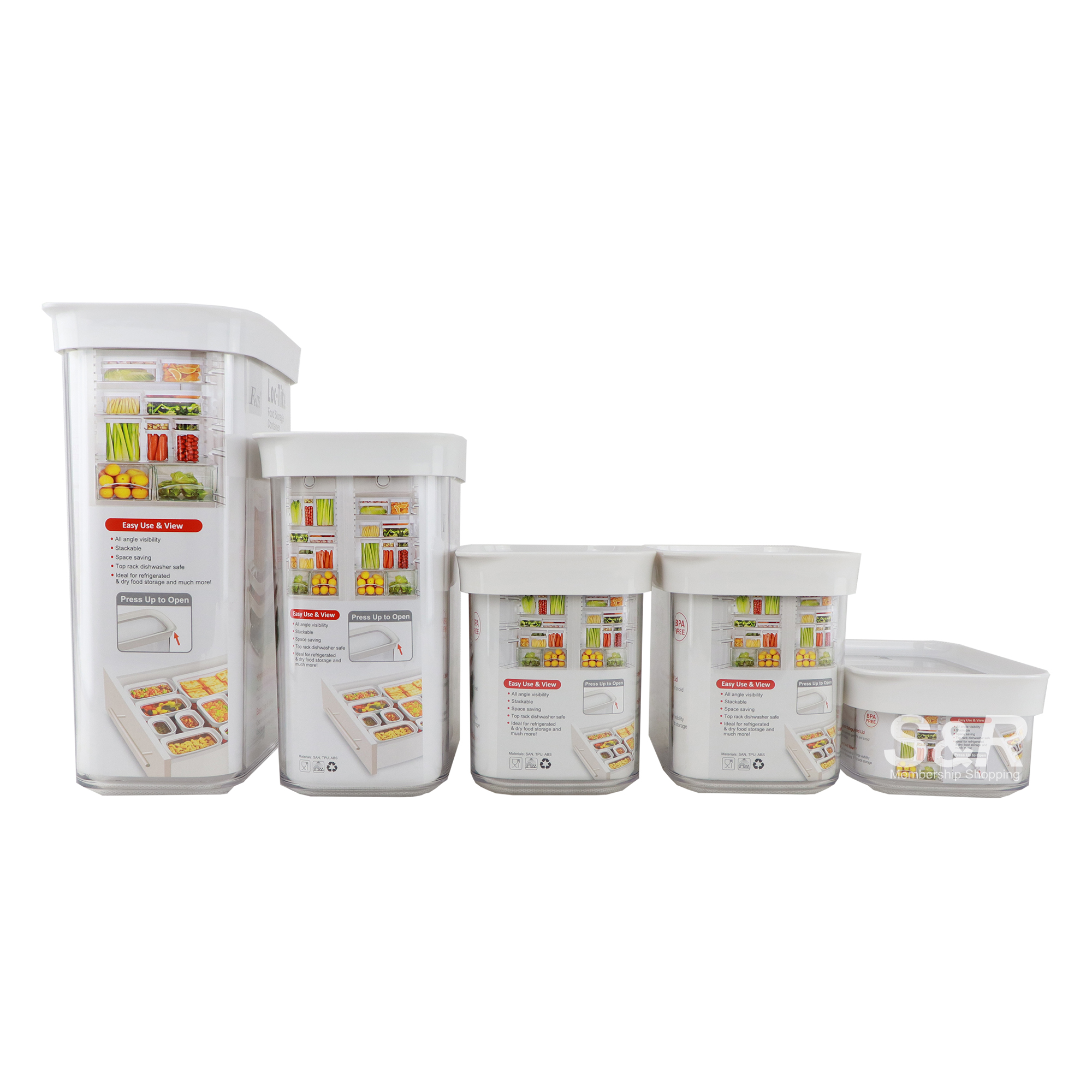 Felli Loc-Tite Food Storage Container 1 set Felli Loc-Tite Food Storage Container 1 set